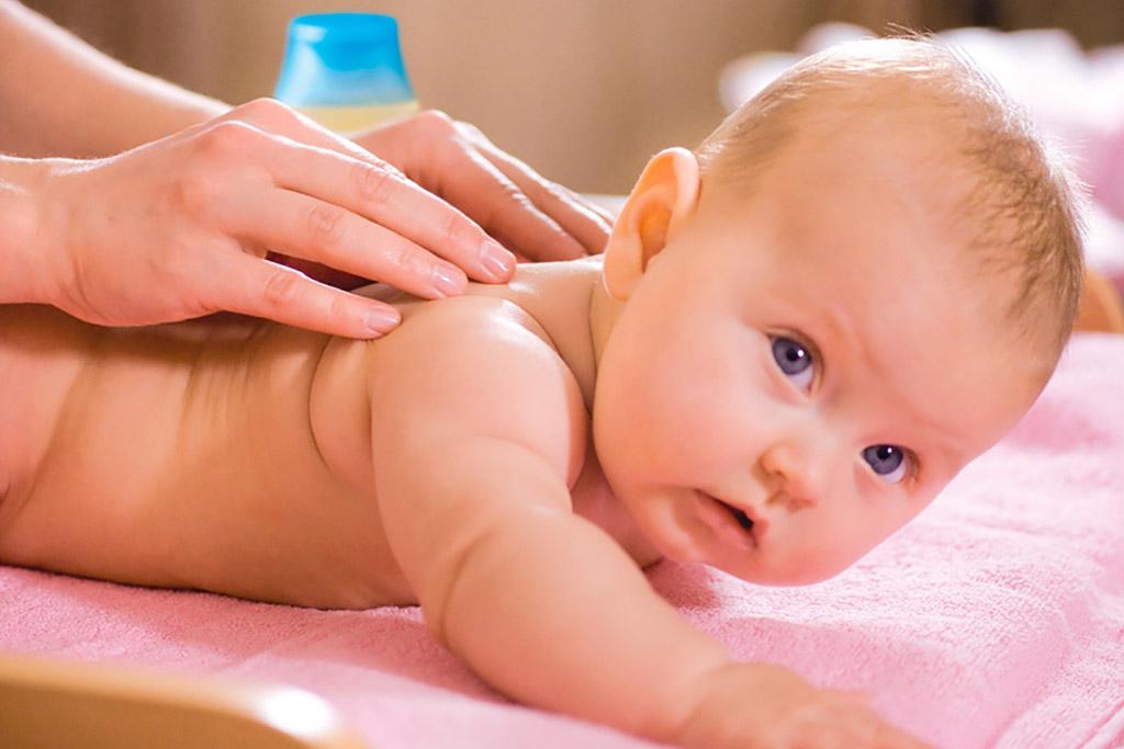 Массаж маленького ребенка